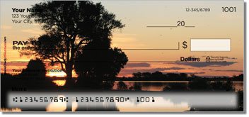 African Sunset Checks