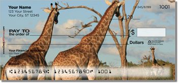 African Wildlife Personalized Checks