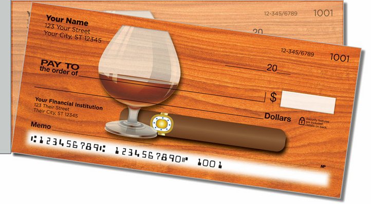 After Dinner Side Tear Personal Checks