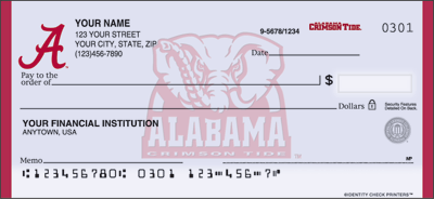 Alabama Logo Personal Checks