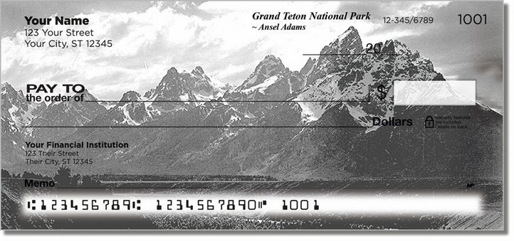 Ansel Adams Personal Checks