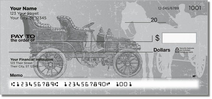 Antique Automobile Personal Checks
