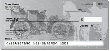 Antique Automobile Personalized Checks