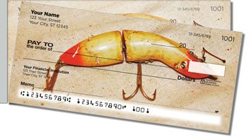 Antique Lure Side Tear Personalized Checks