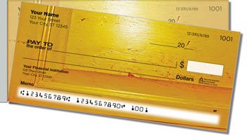 Antique Surface Side Tear Personalized Checks