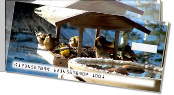 Backyard Bird Side Tear Personalized Checks
