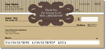 Bed and Breakfast Personalized Checks