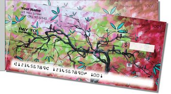 Birds and Blossoms Side Tear Design Checks
