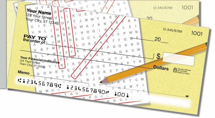 Brain Teaser Side Tear Personal Checks