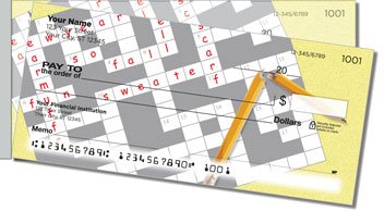 Brain Teaser Side Tear Personalized Checks