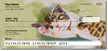 Calico Cat Design Checks