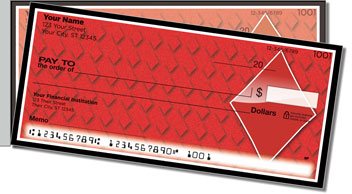 Card Suit Side Tear Checks