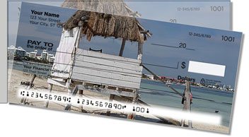 Caribbean Beach Side Tear Design Checks