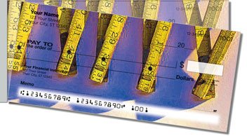 Carpenters Rule Side Tear Design Checks