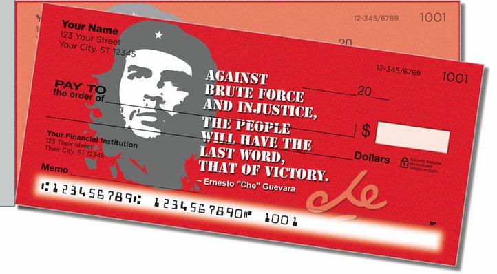Che Guevara Side Tear Personal Checks