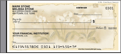 Cheri Blums Simplicity Side Tear Personal Checks