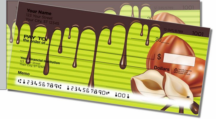 Chocolate Lover Side Tear Personal Checks