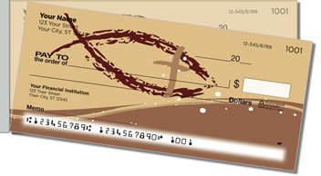 Christian Faith Side Tear Personalized Checks