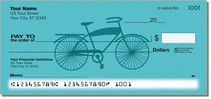 Classic Bicycle Personal Checks