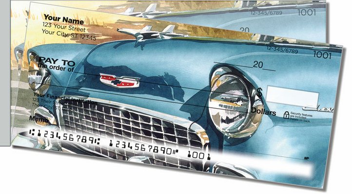 Classic Chrome Side Tear Personal Checks