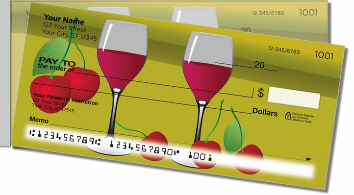 Cocktail Side Tear Personal Checks