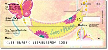 Colombo Butterfly Personalized Checks