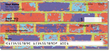 Colored Brick Checks