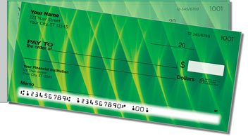 Colored Fiber Side Tear Design Checks