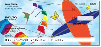 Colorful Kite Personalized Checks