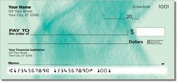 Colorful Vapors Personalized Checks
