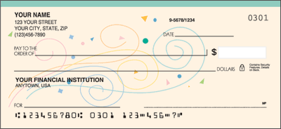Confetti Personal Checks