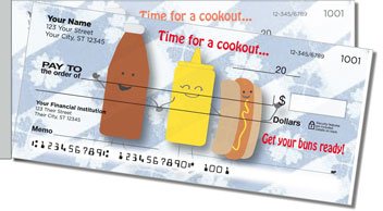 Cookout Side Tear Design Checks