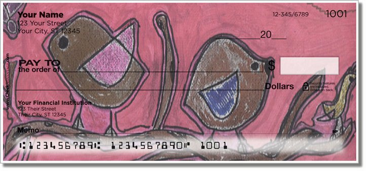 Country Abstract Personal Checks
