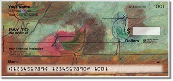 Country Abstract Personalized Checks