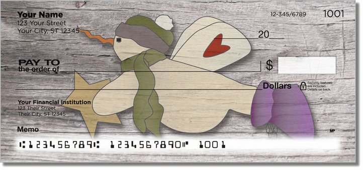 Country Christmas Personal Checks