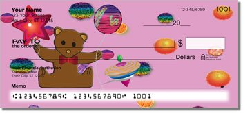Cute Teddy Bear Checks