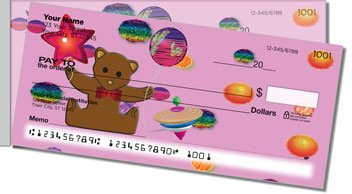 Cute Teddy Bear Side Tear Checks