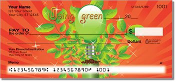 Doing Green Personalized Checks