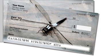 Dragonfly Side Tear Design Checks