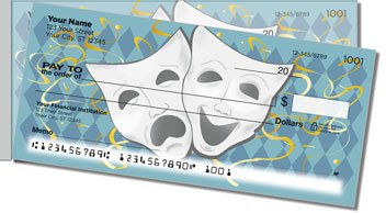 Drama Mask Side Tear Checks