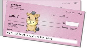 Farm Baby Side Tear Design Checks