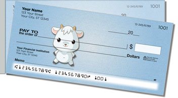 Farm Baby Side Tear Personalized Checks