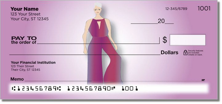Fashion Model Personal Checks