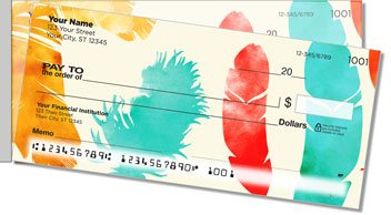 Feather Frenzy Side Tear Checks