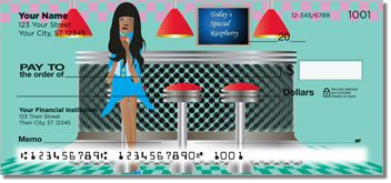 Fifties Diner Design Checks