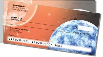 Final Frontier Side Tear Personalized Checks