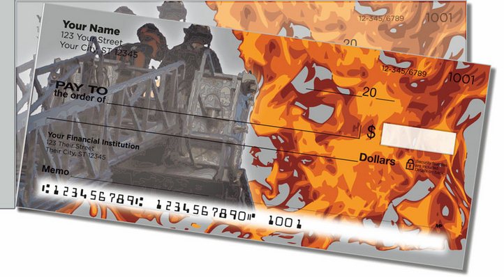 Fire Department Side Tear Personal Checks