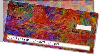 Flashy Feather Side Tear Design Checks