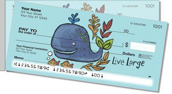 Folksy Charm Side Tear Personalized Checks