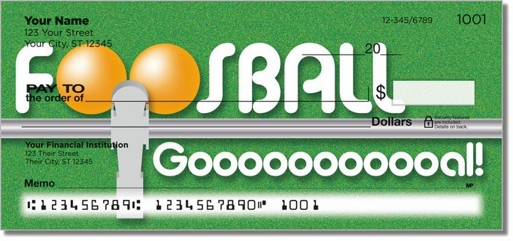 Foosball Personal Checks